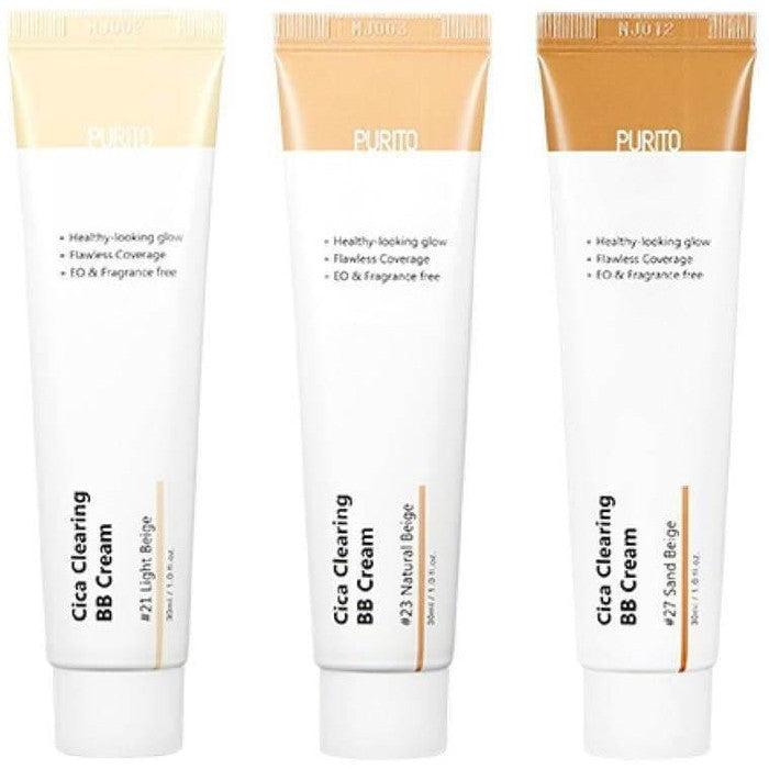 PURITO - Cica Clearing BB Cream - SPF38 PA+++ #23 Natural – K-Beauty UK